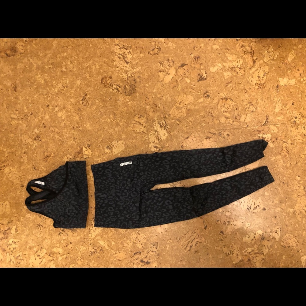 Gymshark cheetah print set